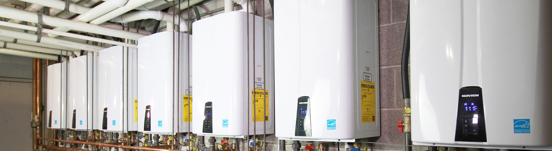 High Efficiency Crossover Commercial Water Heater