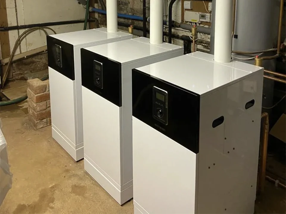 Three LCB700 system boilers