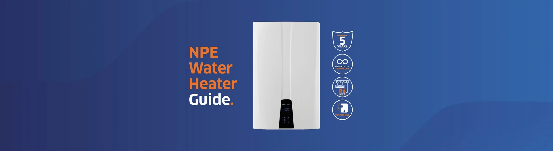 Water heater guide banner image
