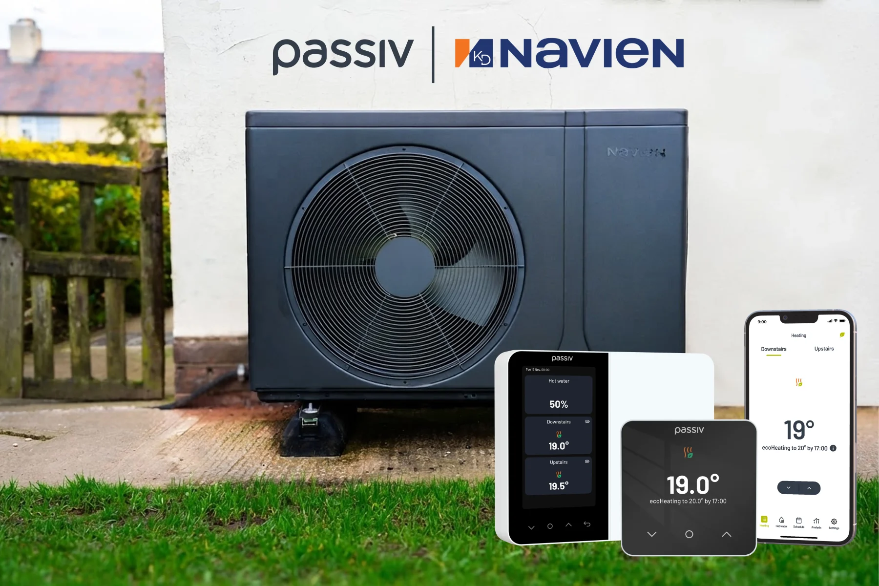 Navien boiler passiv app collobaration